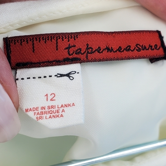 Tapemeasure ivory pleated skirt 12 - Picture 2 of 10